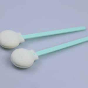 Round Foam Head Solvent Gun Cleaning Cotton Swabs For Printer Head Clean