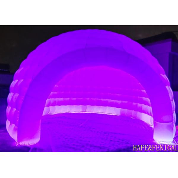 Buy cheap 5m Luminous Inflatable Igloo Tent For Outdoor Activities Exhibitions Mobile Stalls from wholesalers