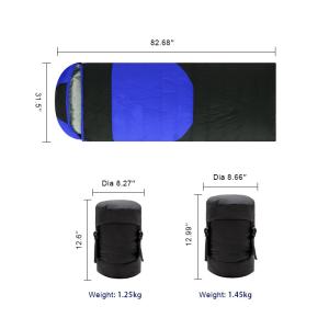 Buy cheap Rectangular Down Camping Sleeping Bags Lightweight Warmest Sleeping Bag from wholesalers