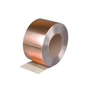 Buy cheap 30mm-800mm Copper Strip Coil Foil Roll For Electrical Construction Applications from wholesalers
