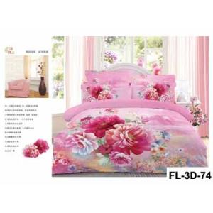 Buy cheap 3D Reactive Printed Sheet Set Cotton Bedding Set from wholesalers