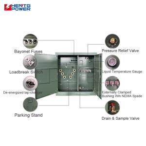 Buy cheap Pad Mounted Electrical Power Transformer Medium Voltage Step Up 500kva Tamper Proof Design from wholesalers