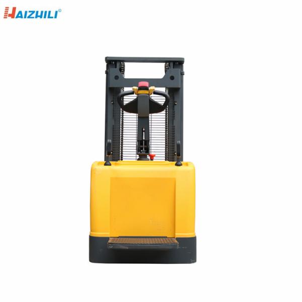 China Electric Reach Pallet Stacker With Excellent Driving Wheels Small Size Easy Operation on sale China Electric Reach Pallet Stacker With Excellent Driving Wheels Small Size Easy Operation on sale