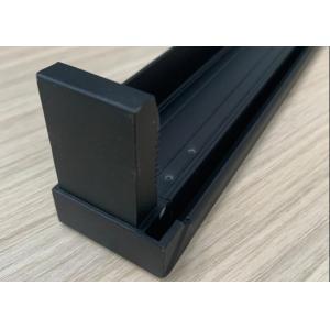 Buy cheap Black Anodizing Aluminum Solar Frame Extrusions With CNC Machining from wholesalers