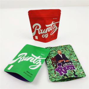 Buy cheap SGS 100mic CMYK Biodegradable Smell Proof Bags Resealable VMPET MOPP from wholesalers