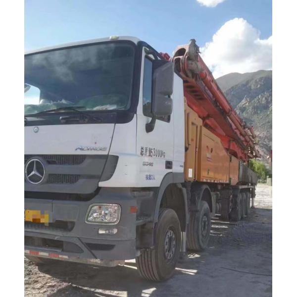 Buy cheap 4 Boom Sections Used 18 Years Sy Benz Chassis 62m Pump Car in Excellent Condition from wholesalers