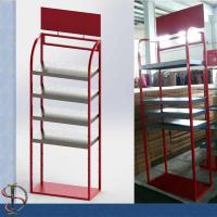 Buy cheap 4-Tier Adjustable Shelf Display Rack / metal shelf display stand / mult-layers product