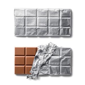 98% Qualification Rate Semi-automatic Chocolate Tablet Cellophane Fold Wrapping