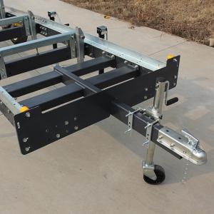 Buy cheap Electric Automatic Sawmill Wood Cutting Band Saw with Trailer Max.Working Width mm 1000mm from wholesalers