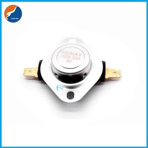 Buy cheap Automatic Reset 25A Thermal Overload Protector Bimetal Disc Thermostat from wholesalers
