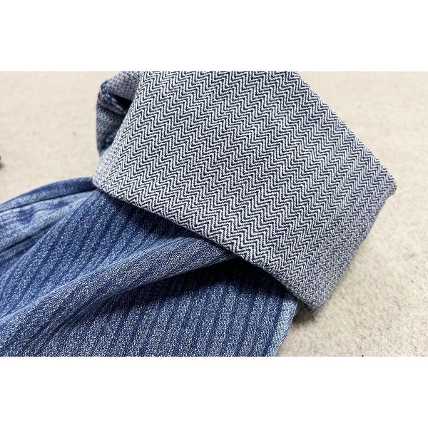 Quality 10.7 Ounce Twill Herringbone Denim Fabric with OA yarn for sale