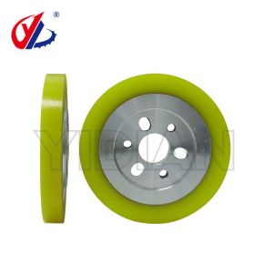 Buy cheap Planer Moulder Spare Parts PU Feeding Wheels OD120*ID25*15mm Four Four Side Moulder Planer Feed Roller from wholesalers