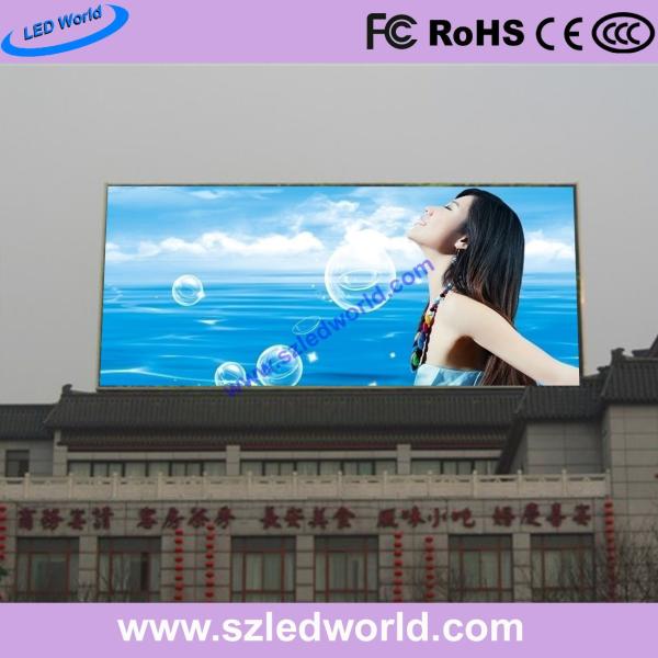 Pixel Density ≥10000dots/m2 Outdoor Fixed LED Display with -20C-50C Temperature