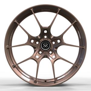Gloss Bronze Forged Monoblock 6061-T6 Aluminum Alloy Rims