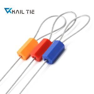 Buy cheap Double Lock Plastic Security Seal Adjustable Wire Tag Tamper Proof Cable Ties from wholesalers