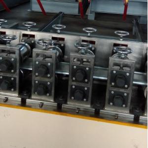 Durable CZ Purlin Roll Forming Machine Dual Holes Punching 11 MAp Work Pressure