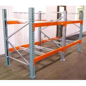Buy cheap Safe Teardrop Racking System Large Scale Galvanized / Powder Coating Finishing product