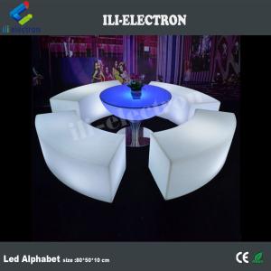 Buy cheap waterproof Color Changing Cube Chair with Rechargeable Lithium Battery from wholesalers