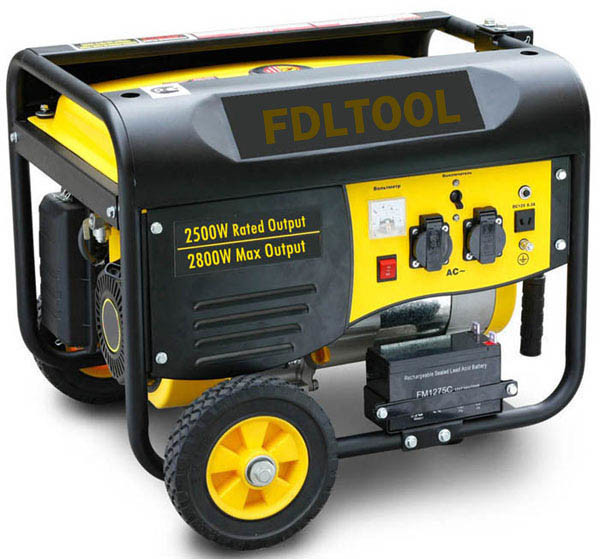 Buy cheap 2.5KW Gasoline Generator with Handle & Wheels from wholesalers