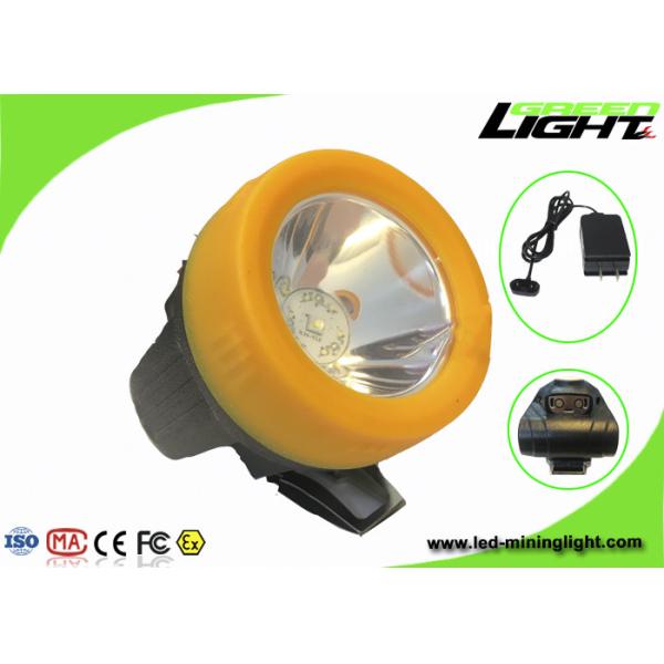 Buy cheap Anti Explosion Mining Hard Hat Lights Rechargeable Cordless With USB Charger from wholesalers