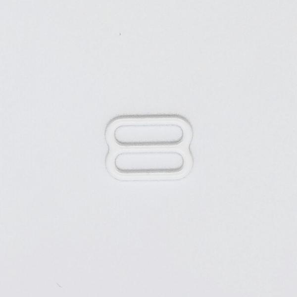 Quality White 12mm Bra Adjustable Slider Metal Lingerie Hook for sale