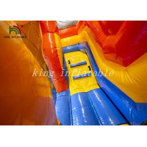 Waterproof PVC Inflatable Water Slide With Pool / Bouncer Combo Playground