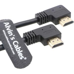 Buy cheap Alvin's Cables Z Cam E2 L Shape 4K 60P HDMI Cable Right Angle to Right Angle High Speed HDMI Cord for Atomos Shinobi Ninja V Monitor and Portkeys BM5 19.7in/50cm from wholesalers