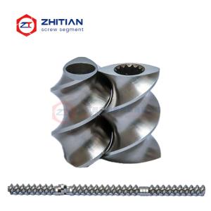 Buy cheap High-Precision Twin Screw Elements for Extruders - Customizable from wholesalers