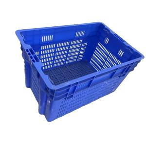 Buy cheap Virgin PP HDPE Seafood Stackable Storage Crates 70Kg Load Nestable Plastic Crates from wholesalers