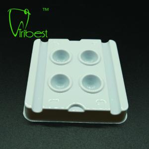 Buy cheap 2/4 Slots Dental Plastic Disposable Mixing Wells from wholesalers
