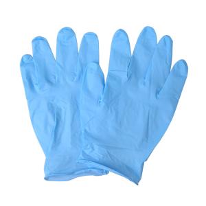 Buy cheap EN374 Microtouch Nitrile Protective Gloves / Powderless Nitrile Gloves from wholesalers