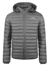 Buy cheap Wind Resistant Mens Light Down Jacket With Adjustable Detachable Hood from wholesalers