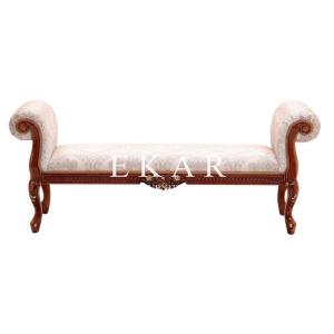 Buy cheap Leather And Fabric Ottoman End Bed Bedroom Stool And Bench from wholesalers