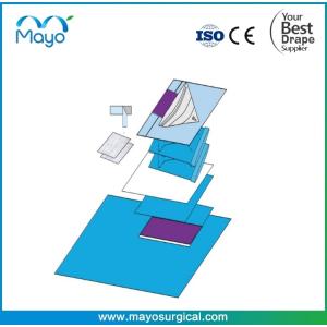 Buy cheap Disposable Surgical Delivery Drape Set with Underbuttock Drape Premium from wholesalers