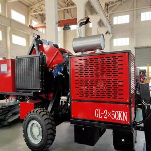 Buy cheap Twin Bundle Conductor Wire 2x50KN Hydraulic Cable Stringing Equipment from wholesalers