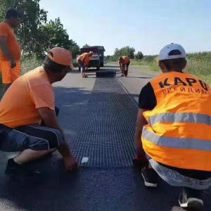 Buy cheap High Tensile Basalt Fiber Mesh Geogrid The Ultimate Choice for Highway Construction product