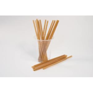 China Beverage Stores 8 Inch Biodegradable Straws Plastic With Bagasse on sale