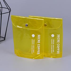 Buy cheap Zip Plastic Button Bag Waterproof Clear Cosmetic Pvc from wholesalers