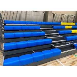 Buy cheap Custom HDPE Retractable Bleacher Seating 460mm Width Ergonomic Designed from wholesalers