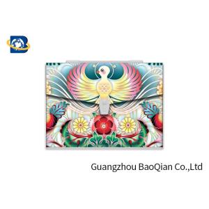 Customized 3D Lenticular Printing Service Plastic Folder Dividers Eco - Friendly