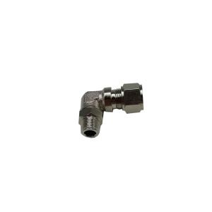 Buy cheap TKT-PL8-01 Port Size 1/8 Pneumatic Line Fittings Right Angle External Threaded Joint from wholesalers