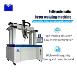 Industrial Square Lithium Battery Collimated Laser Welding Machine Square 6000w