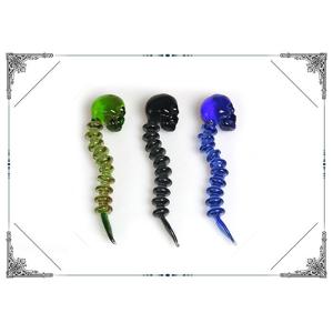 Buy cheap Glass Dabber Colorful Skull Oil Rig Dab Tool For Smoking Accessories Glass Pipes product