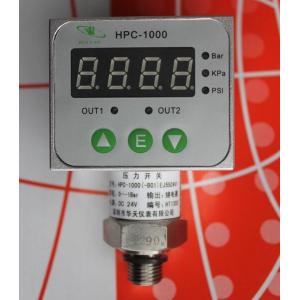 Buy cheap HPC-1000 Sanitary Pressure Switch and controller with 2 relays alarm output signal from wholesalers