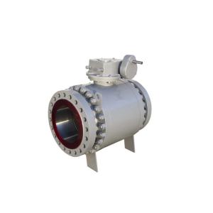 Buy cheap Straight Through 3 Piece Body Ball Valve , Trunnion Mounted Valve from wholesalers