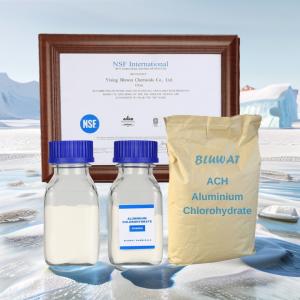 China NSF Aluminum Chlorohydrate ACH Powder Advanced Coagulant For Desalination Potable Industrial Water Treatment In Oman on sale