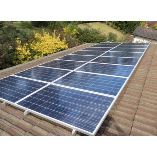 15KW 20KW Pitched Metal Roof Solar Mounting System Easy Installaion Solar Panel Kit