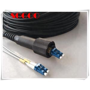 Buy cheap Ftta 2Fo DLC- PDLC Outdoor Tactical Armored PDLC Fiber Optic Patch Cord CPRI Cable Assembly from wholesalers