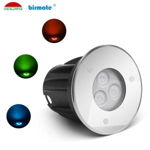 Buy cheap Waterproof IP68 630nm 3W 90LM Underwater LED Spotlights from wholesalers