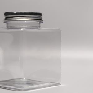 Customized Logo Square 500ml PET Plastic Beverage Bottle